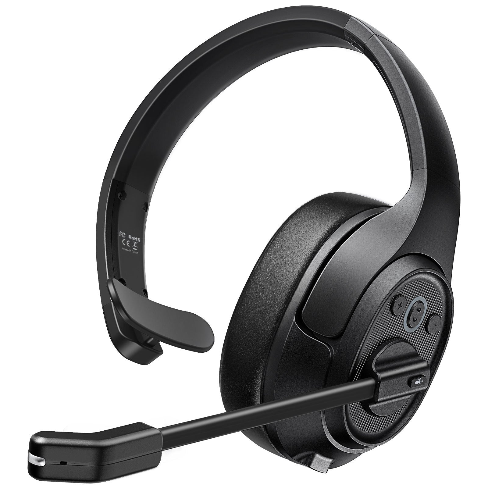 EKSA H1 Wireless Bluetooth 5.0 Left Right Ear Headphone Noise-cancelling Headset with Rotatable Microphone EKSA H1 Wireless Bluetooth 5.0 Left Right Ear Headphone Noise-cancelling Headset with Rotatable Microphone